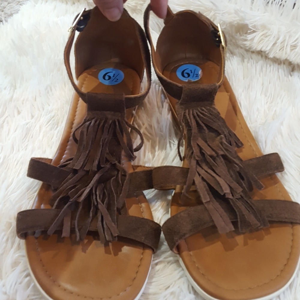 A. Giannetti suede sandals